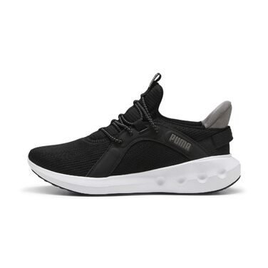 Кросівки для бігу Puma Softride Carson Sliptech унісекс, чорні/білі, розмір 44 EU