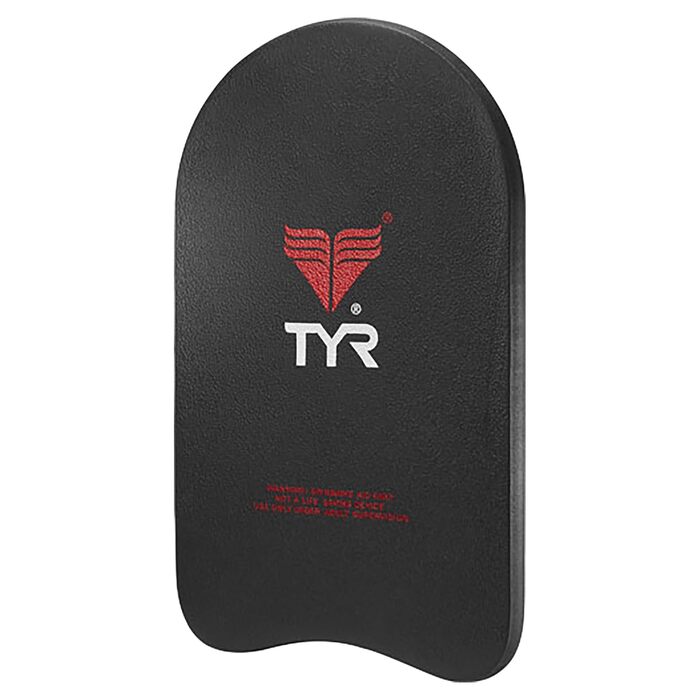 Дошка для плавання TYR Classic Kickboard — тренажер для навчання та відпрацювання техніки плавання, чорна