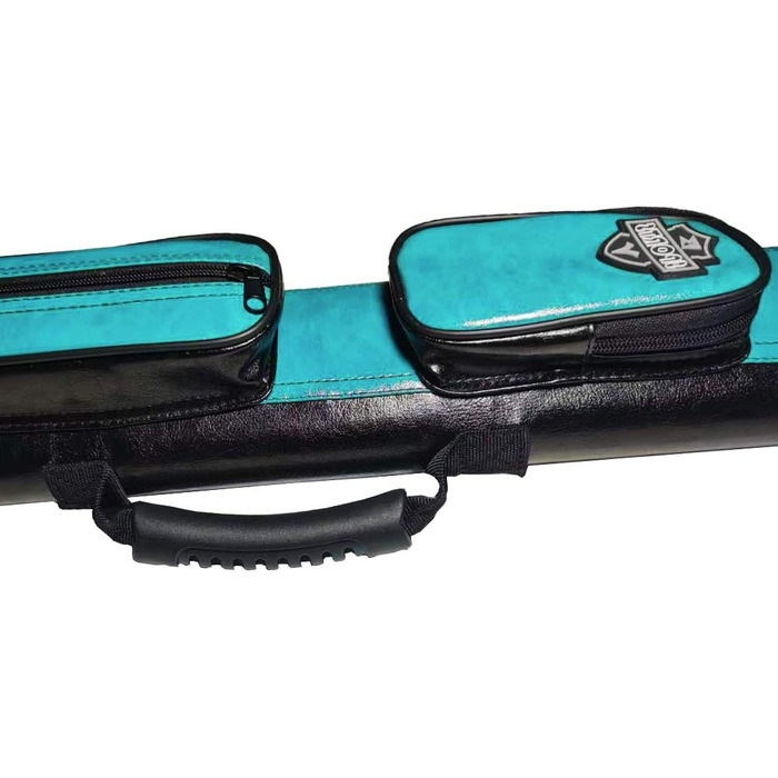 Чохол для більярдного кия Hartschalenkoffer, овальний, блакитний (2 шт.)