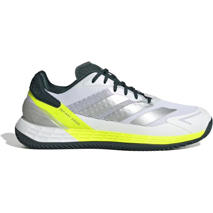 Тенісні кросівки Adidas Defiant Speed 2 Clay для ґрунту, 45 1/3 EU, білий/фіолетовий