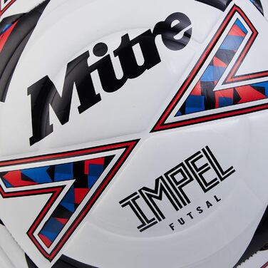 М'яч для футзалу Mitre Impel, розмір 3, білий, унісекс