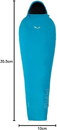 Спальний мішок Salewa Micro II 800 Powerloft BLUE DANUBE (лівий)