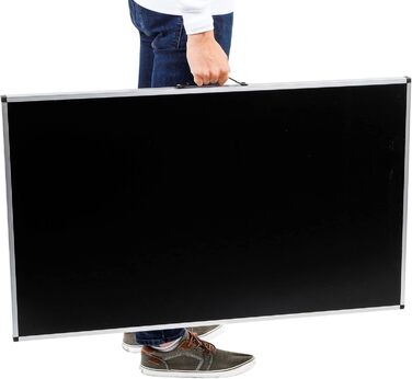 Стіл кемпінговий алюмінієвий Spetebo з регульованою висотою 100x60 см (4 рівні: 73, 80, 87, 94 см) - складаний