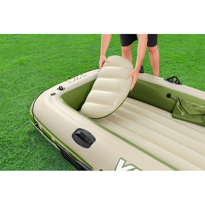 Надувний човен Bestway Hydro-Force Voyager X4 комплект 350×145×49 см