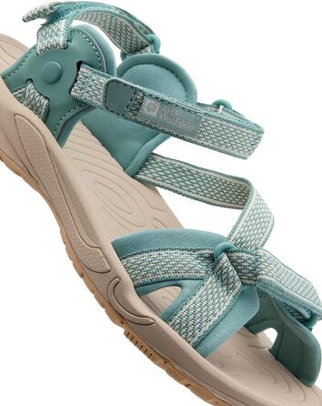 Жіночі сандалії Jack Wolfskin Lakewood Ride, розмір 38 EU, колір Soft Jade