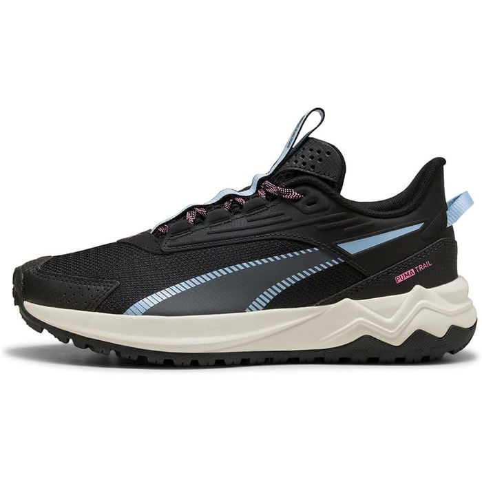 Дитячі кросівки PUMA Extend Lite TrailRoad для бігу та трейлраннінгу (48.5 EU, Puma Black Haute Tropic)