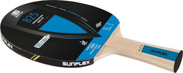 Sunflex Color COMP B25 ракетка для настільного тенісу, ITTF, синя, для початківців, легка, з конкавною ручкою