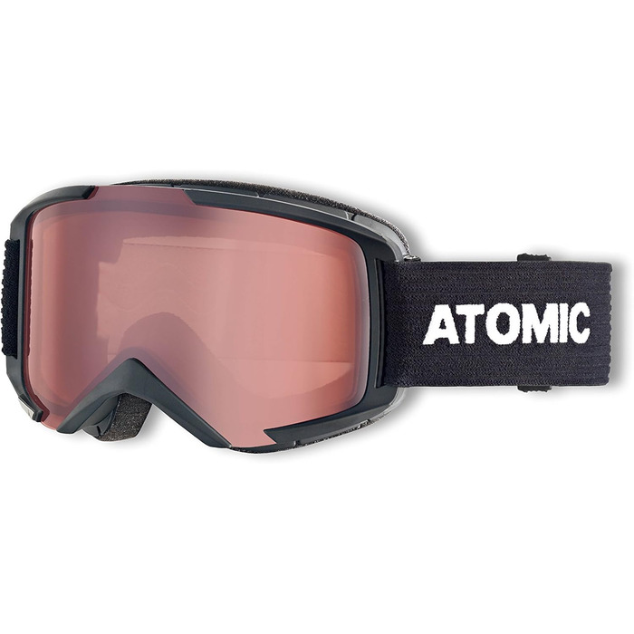 Лижна маска ATOMIC Savor M OTG чорна, для чоловіків, зручна для окулярів