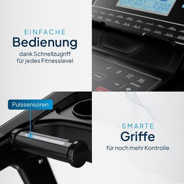 Біговий тренажер ArtSport Speedrunner 6000: швидкість 22 км/год, 99 програм, LCD дисплей 7