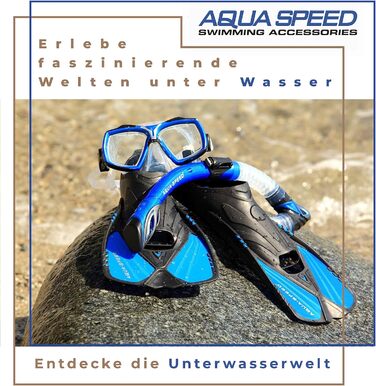 Плавальна маска Aqua Speed OPTIC PRO 11 з корекцією зору – оптичні та звичайні лінзи для підводного плавання