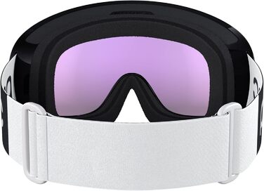 Гірськолижна маска POC Fovea Clarity Comp+ Uranium Black/Spektris Blue для змагань, оптимальна оглядовість