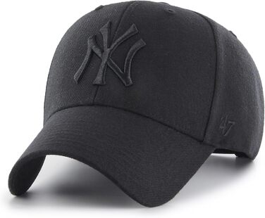 Кепка бейсболка New Era MLB New York Yankees чорна, універсальний розмір