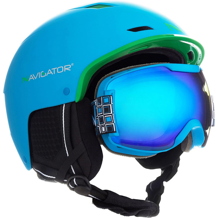 Лижна маска NAVIGATOR SIGMA, унісекс, синя, для сноуборду та лиж, різні кольори