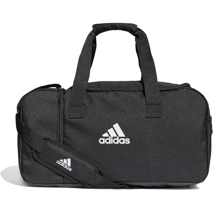 Дорожня сумка Adidas TIRO Small, унісекс, чорна-біла