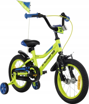 Дитячий велосипед Indiana Rock Kid, 14 дюймів, жовтий