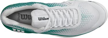 Кросівки для тенісу Wilson Rush Pro 4.0 Clay White/Bosphorus Green 39 1/3 EU