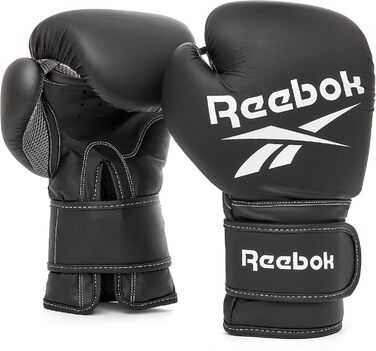 Боксерські рукавички Reebok 10 oz чорного кольору
