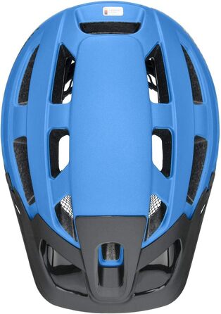 Велошолом Uvex Finale 2.0 для MTB, регульований розмір, LED, бірюзовий матовий, 56-61 см, унісекс