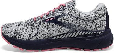 Кросівки для бігу Brooks Adrenaline GTS 21 для чоловіків (40.5 EU, білий, темно-синій, кораловий)