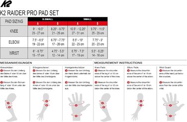 Дитячі роликові ковзани K2 Raider Pro Pad сині, XS, комплект із захистом (наколінники, налокітники, захист на зап'ястя)
