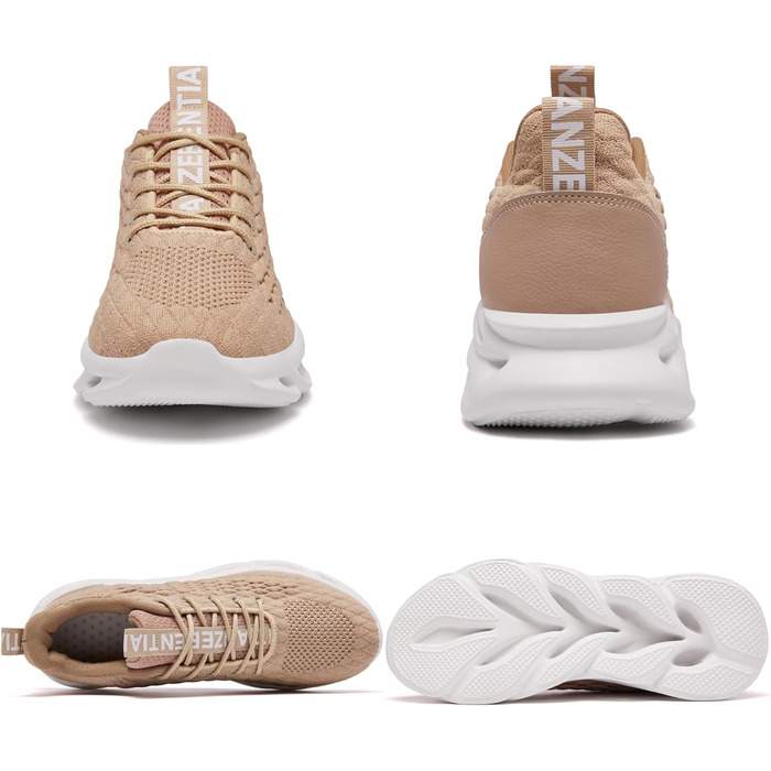 Чоловічі кросівки для бігу, тенісу та фітнесу. Легкі, дихаючі, зелені (45 EU, коричневий)