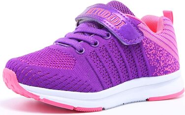 Дитячі кросівки для дівчаток: легкі, дихаючі, для бігу та занять спортом (34 EU, рожевий)