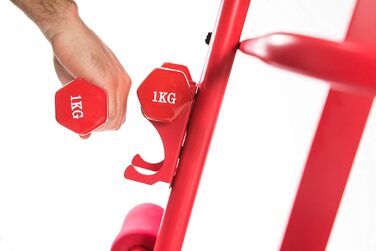 ECODE® Складне бігове полотно з амортизаторами DSA, Bluetooth та LCD-дисплеєм - бігове полотно для ходьби та бігу з 12 програмами