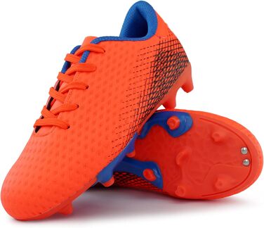 Дитячі футбольні та тренувальні кросівки Hawkwell для хлопчиків та дівчаток, 28 EU, помаранчеві