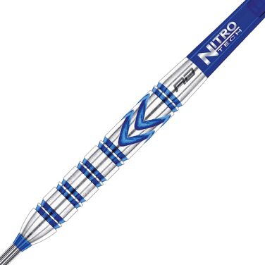 Дротики для дартсу RED DRAGON Gerwyn Price Iceman Originals, вольфрамові, 23 г, з оперенням та стрижнями