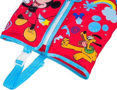 Дитячий жилет для плавання Bestway Swim Safe ABC Disney Junior Mickey & Friends, рівень B, 1-3 роки, червоний