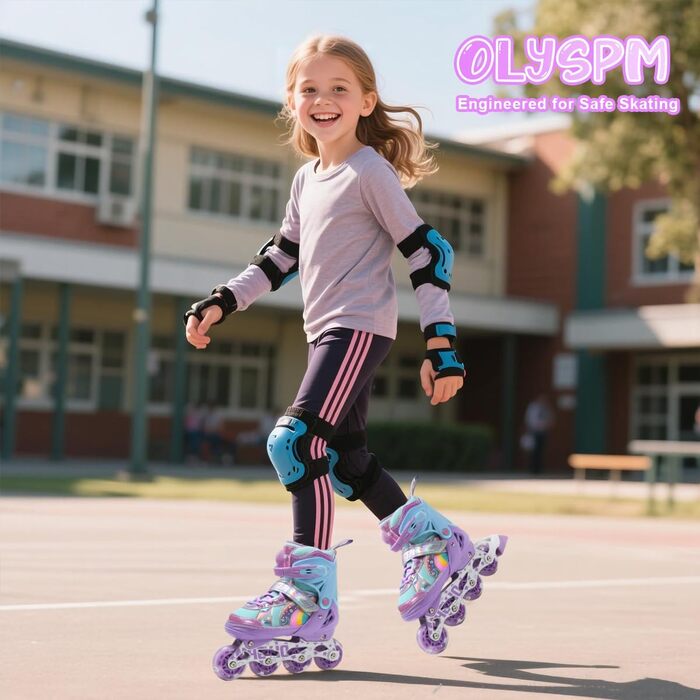 Роликові ковзани для дітей (дівчаток та хлопчиків), дизайн 