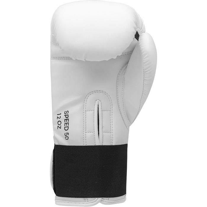 Боксерські рукавички Adidas Speed 50, 16 oz, білі/золоті - для комфортного та довговічного тренування