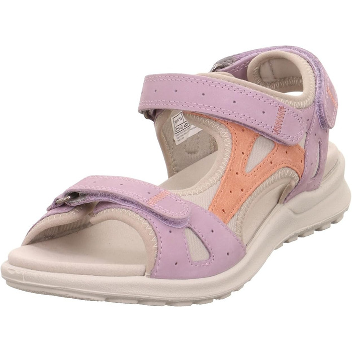 Легеро SIRIS Сандалії для жінок (42 EU, Misty Lilac Blau 8530)