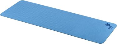 Еко-йога-мат Airex Eco Grip синій, нековзкий килимок для йоги