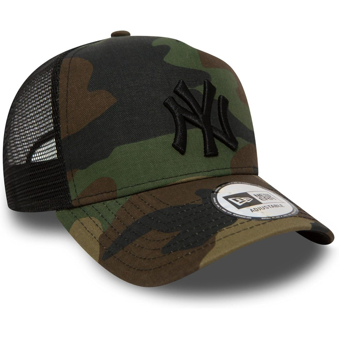 Кепка New Era 9FORTY AF Trucker New York Yankees зелена, унісекс, один розмір