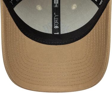 Кепка New Era 9Forty New York Yankees — Регульована бейсболка з вигнутим візерунком, офіційний логотип MLB, One Size