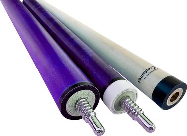 Pool-Stick Champion Cerberus Eros Heavy Hitter: 3-частинний, 22oz, 540-740г, Violett