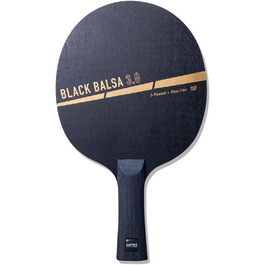 Настільна ракетка VICTAS Holz Black Balsa 3.0 для тенісу, легка дерев'яна основа