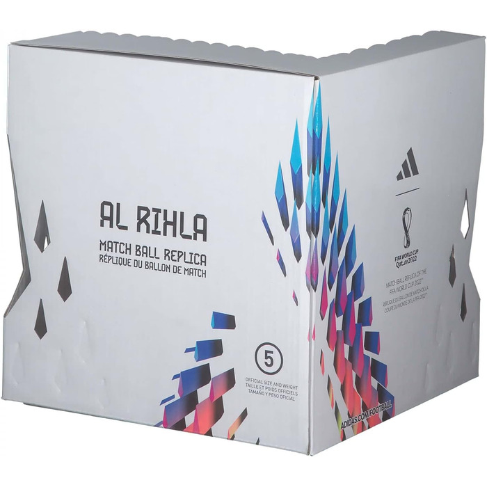 Футбольний м'яч adidas Rihla LGE для дорослих, унісекс