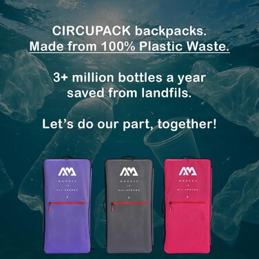 Aqua Marina Rundum SUP набір - надувний сапборд помаранчевий