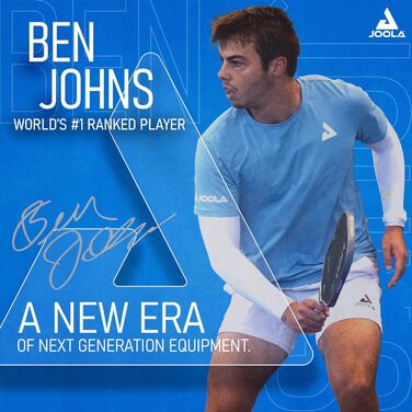 Професійна карбонова ракетка для піклболу JOOLA Ben Johns Hyperion C2, сертифікат USAPA, 42x19 см, CFS 14 мм
