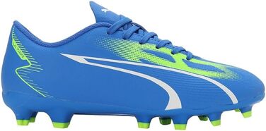 Дитячі футбольні бутси PUMA Ultra Play FG/AG Jr, 37 EU, блакитний, білий, зелений
