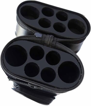 Чохол для кия Han's Delta 2x4 овальної форми (жовтий, різні кольори)