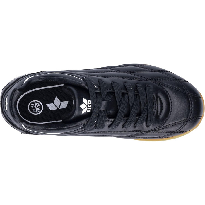 Дитячі футбольні бутси Lico Soccer Champ, 31 EU, чорно-білі