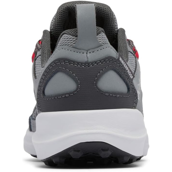 Трекінгові черевики Columbia Peakfreak Rush WP для дітей, унісекс, 33 EU, сірий, червоний, сталевий