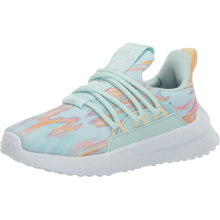 Кросівки Adidas Lite Racer Adapt 5.0 для дівчаток, 23.5 EU, Halo Mint Orange Tint Bliss Lilac