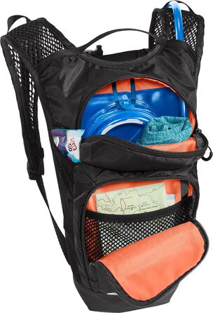 Рюкзак гідратор CAMELBAK M.U.L.E 3 л чорний/червоний, універсальний для дорослих
