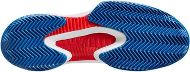 Тенісне взуття Wilson KAOS Swift 1.5 Clay для чоловіків (46 2/3 EU, білий, блакитний, червоний Wilson)