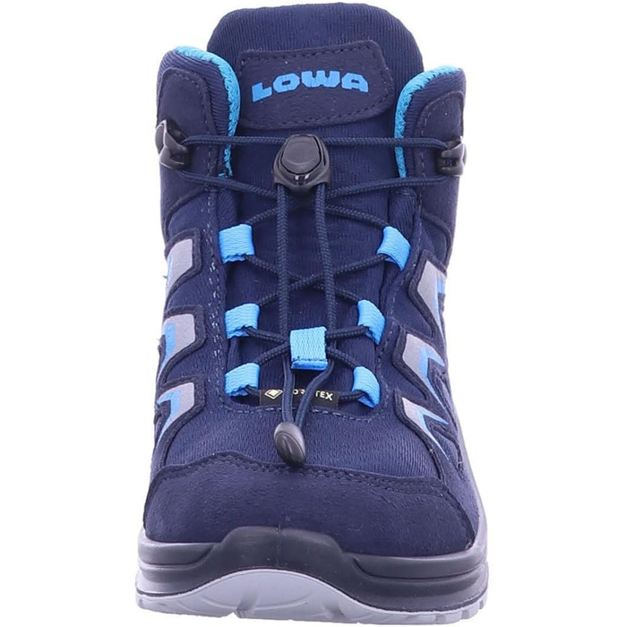 Черевики LOWA Innox EVO GTX QC JR 34 EU Navy/Turquoise - дитячі водонепроникні черевики для активного відпочинку