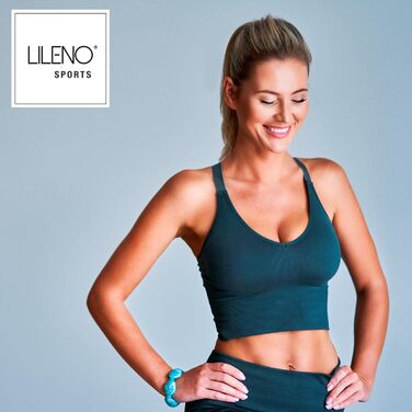 Килимок для йоги LILENO SPORTS (180x60 см) з ремінком - спортивний килимок з антиковзаючим покриттям, 4 мм, для фітнесу, йоги та тренувань вдома. Колір: блакитний